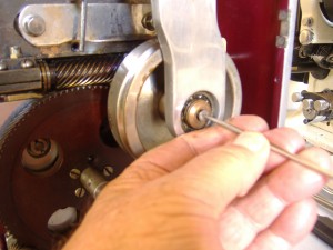 Replace the bearing keeper with its screw