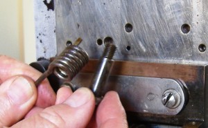 Strong Tension Spring and Stud
