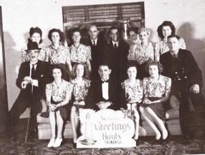 Staff at Oriana Theatre 1949 001